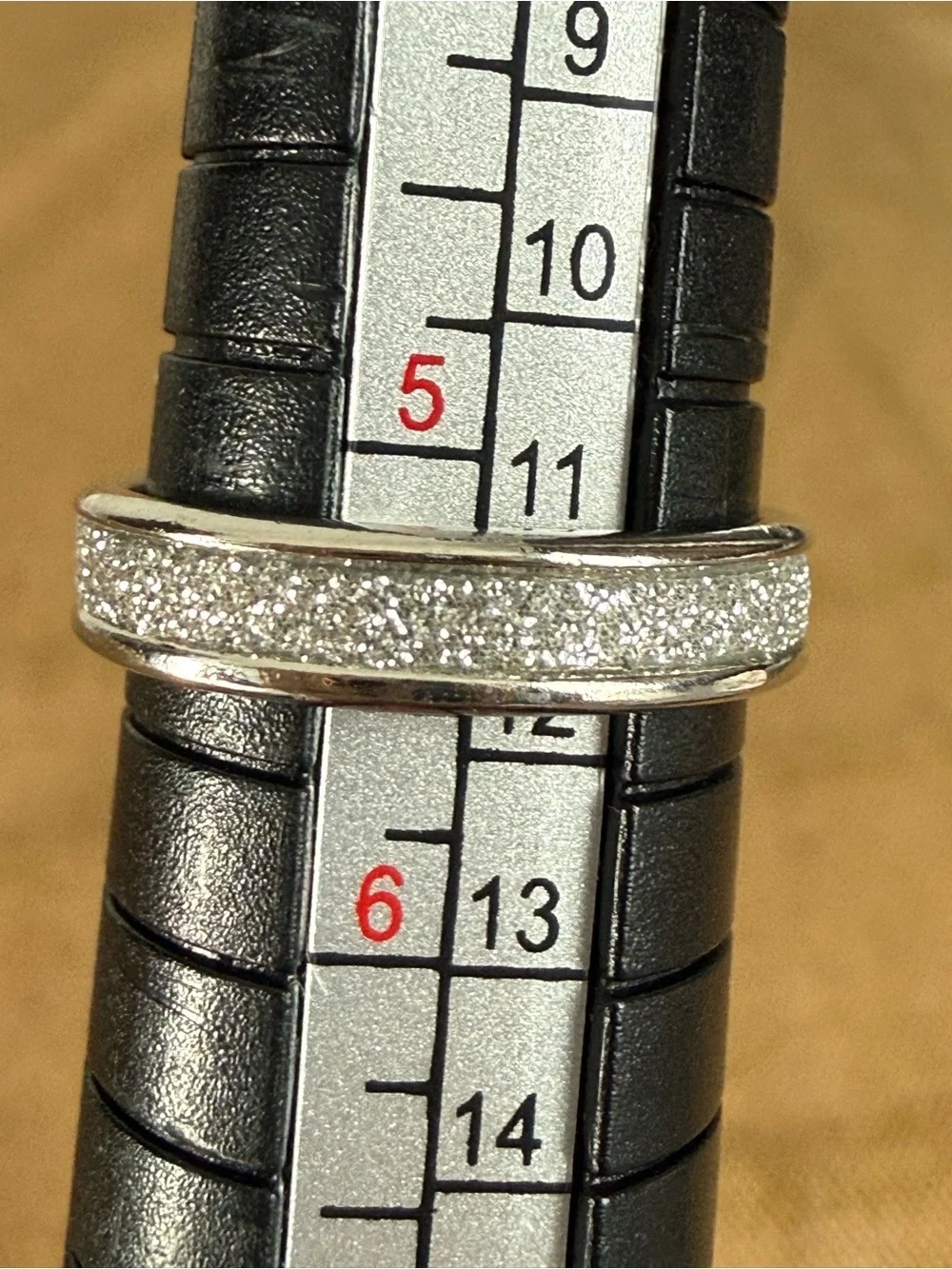 Classic Silver Pavé Band Ring - Silver